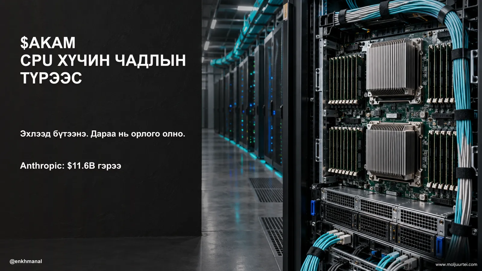 $AKAM — AI агент ажиллуулах CPU хүчин чадлыг түрээслүүлэх нь