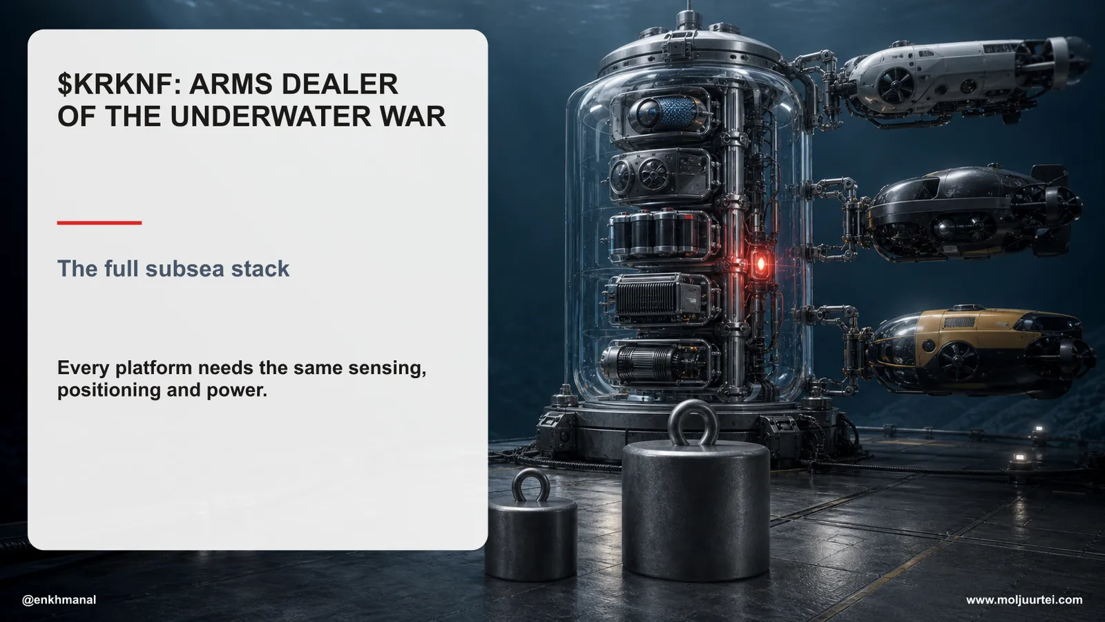 $KRKNF Deep Dive — The Arms Dealer of the Underwater War