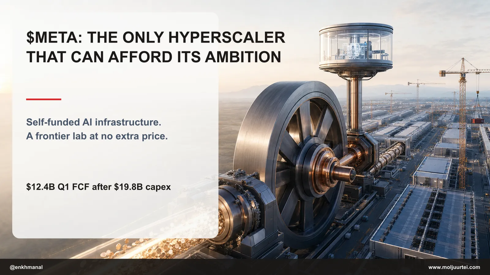 $META — The Only Hyperscaler That Can Afford Its Own Ambition