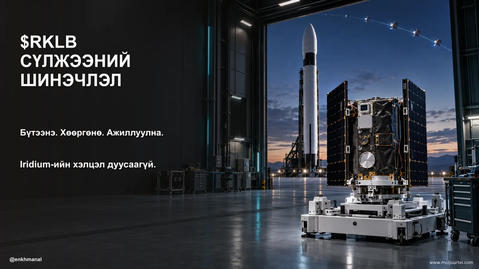 $RKLB — Хиймэл дагуулын сүлжээг шинэчлэх өртгийг хэн хянах вэ